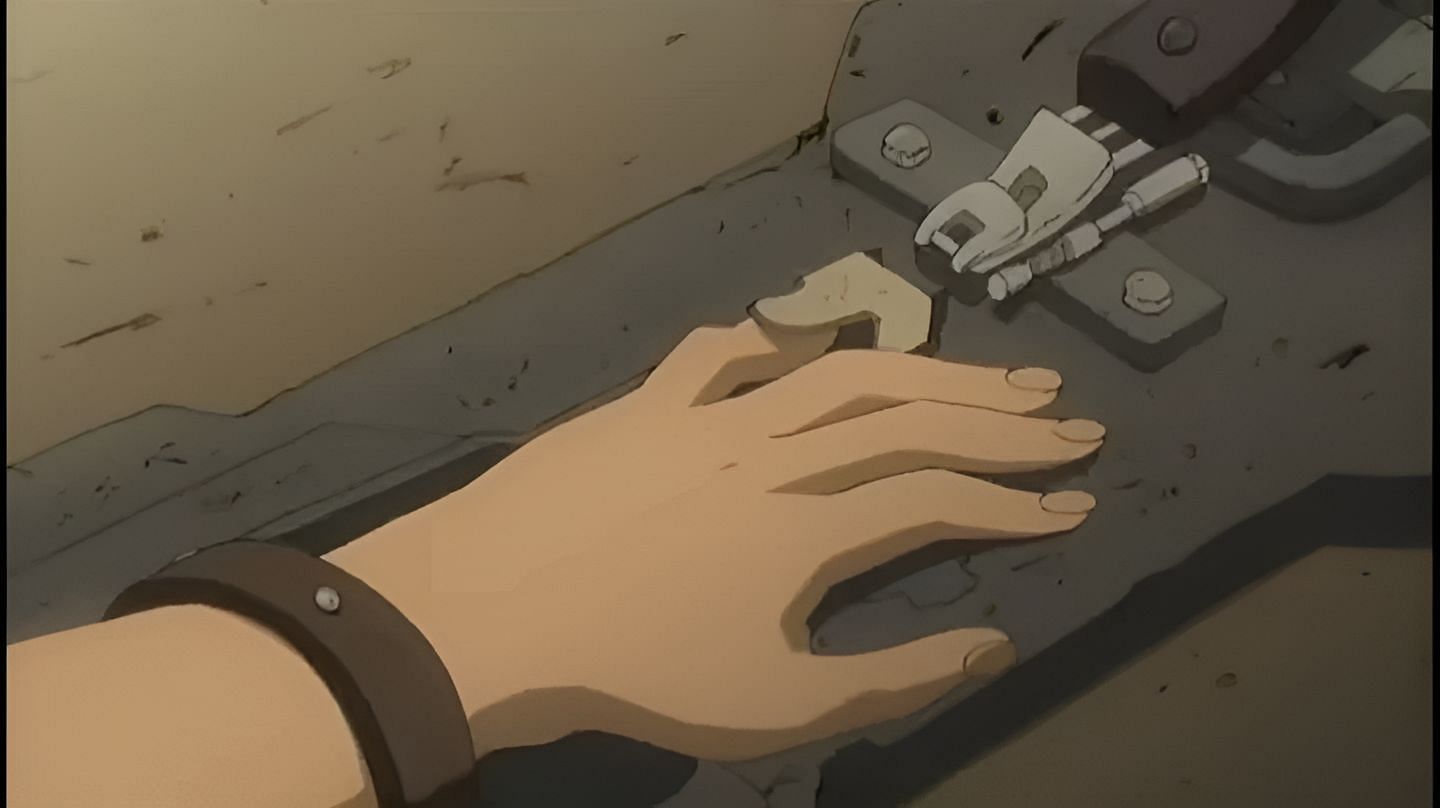 Truly a memorable and haunting scene (Image via Studio Deen)
